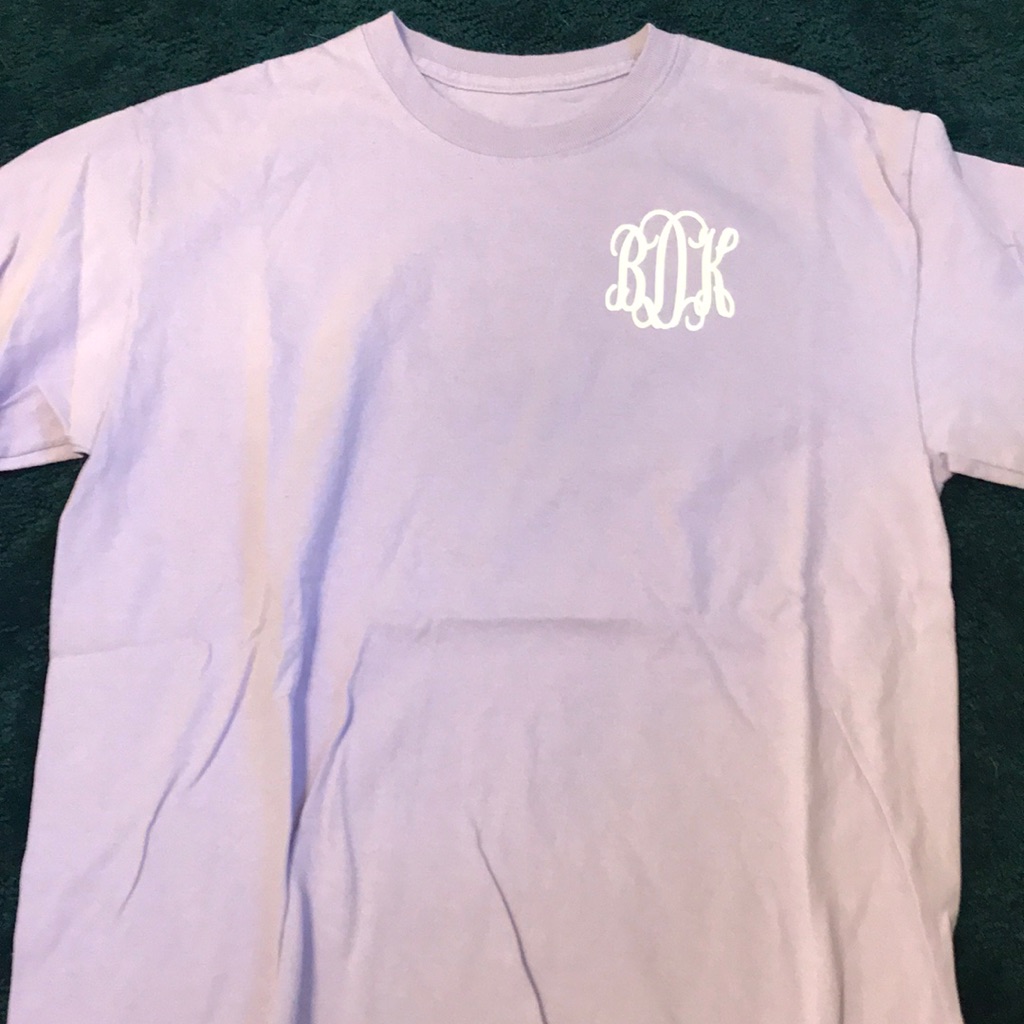 Monogrammed Tee